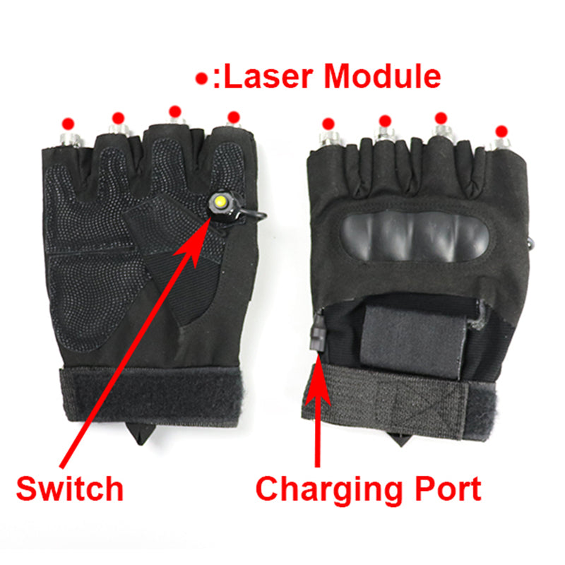 Guanti Multi Led