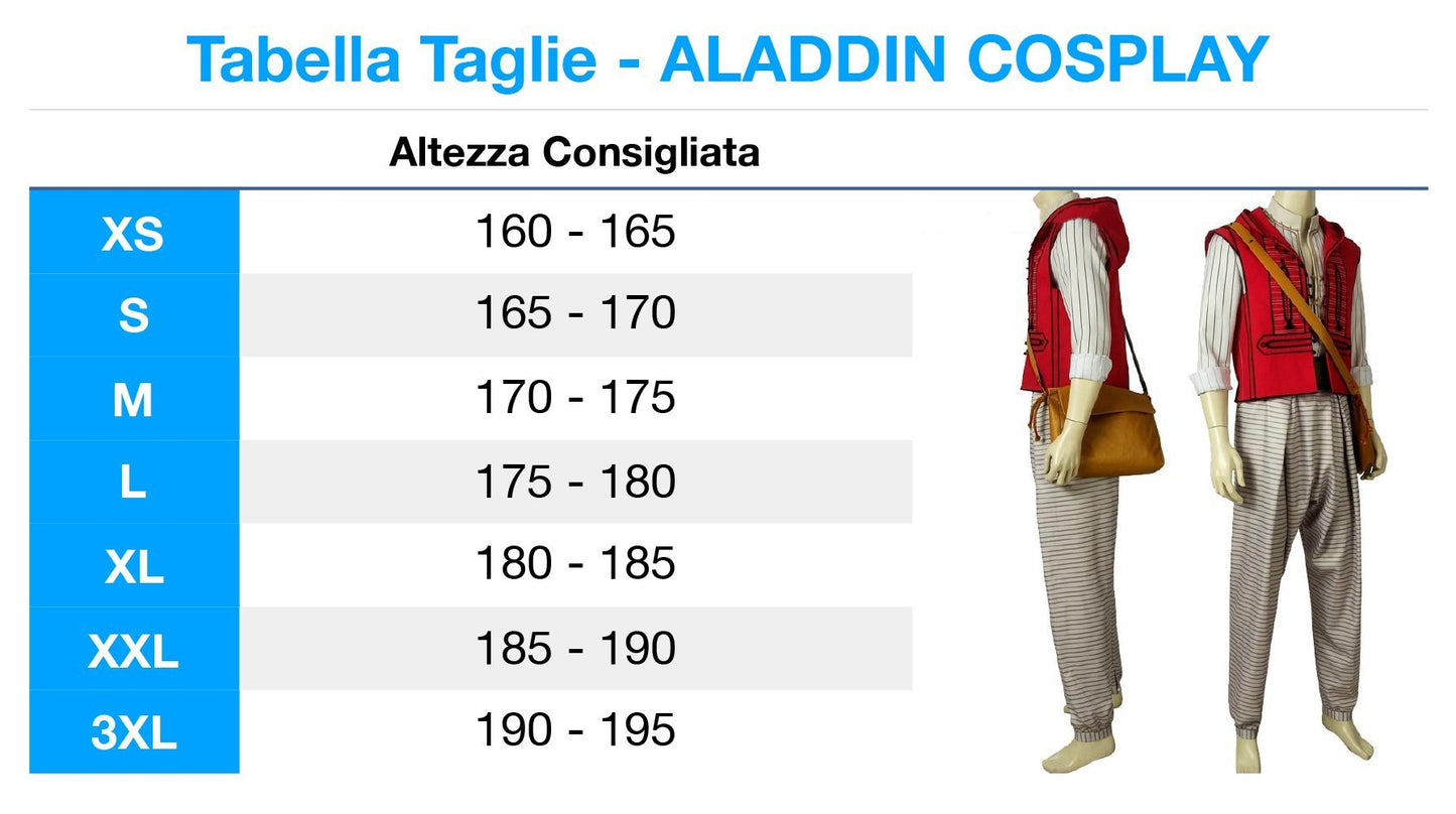 Aladdin film cosplay - Edaica
