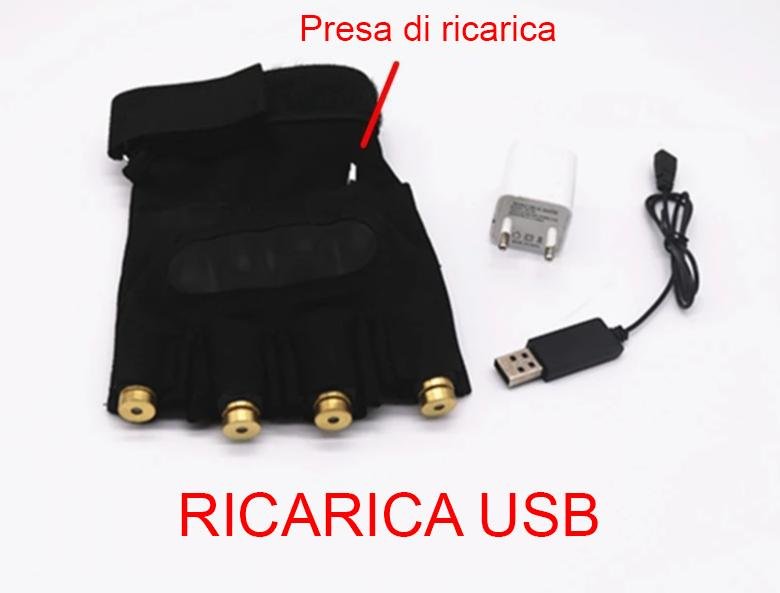 Guanti red led - Edaica