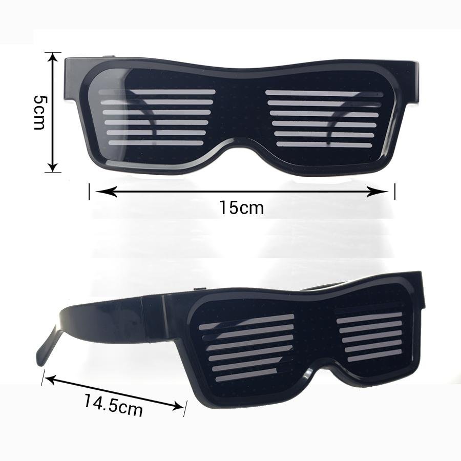 Led party glasses - Edaica