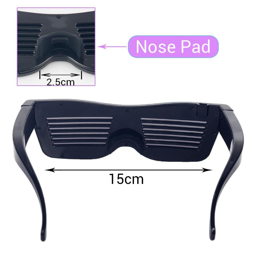 Led party glasses - Edaica