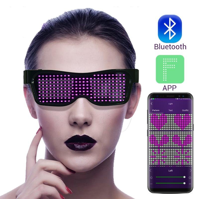 Led party glasses - Edaica