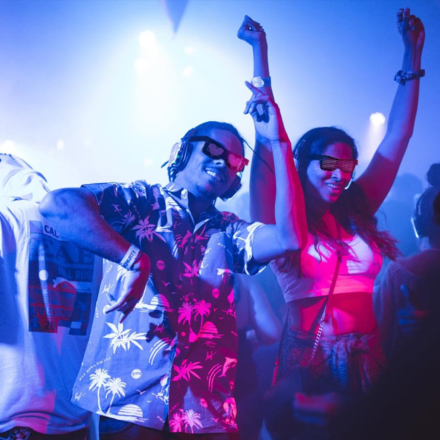 Led party glasses - Edaica