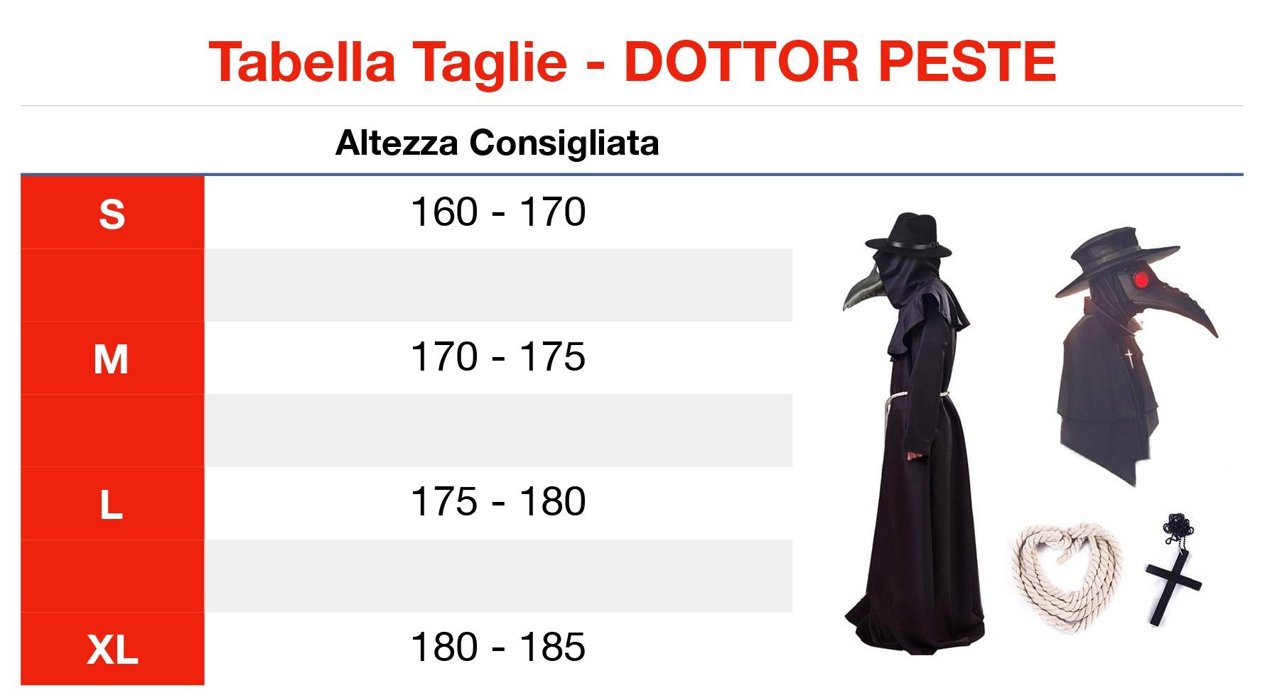 Dottor Peste costume - Edaica